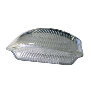 V PARTS Luz trasera universal LED Ogive negra