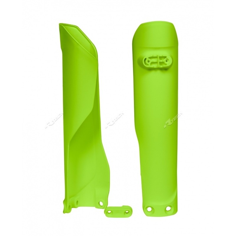 Protectores de horquilla RACETECH - amarillo fluorescente