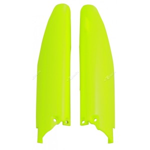 Protectores de horquilla RACETECH - amarillo fluorescente