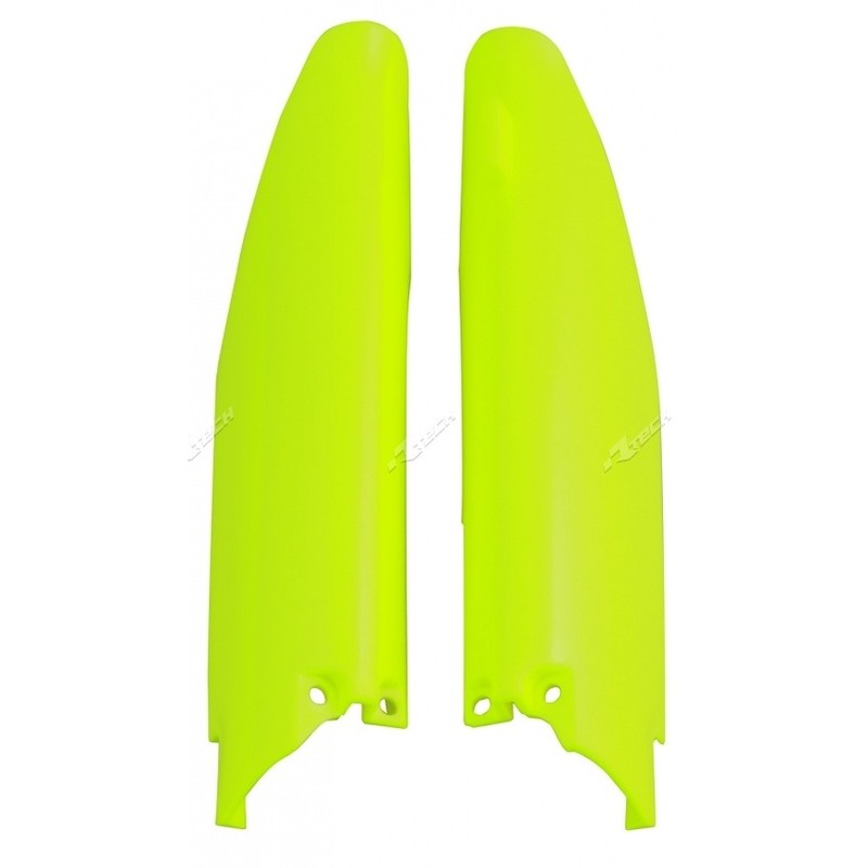 Protectores de horquilla RACETECH - amarillo fluorescente