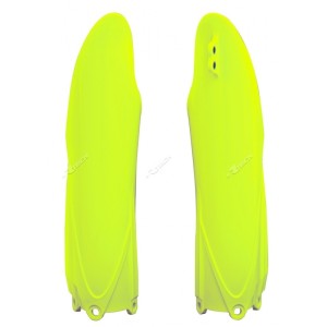 Protectores de horquilla RACETECH - amarillo fluorescente