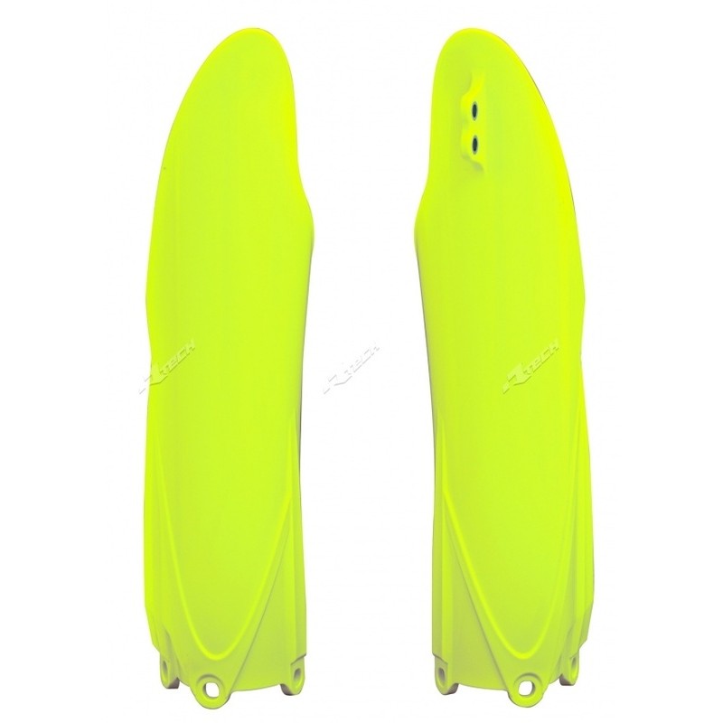 Protectores de horquilla RACETECH - amarillo fluorescente