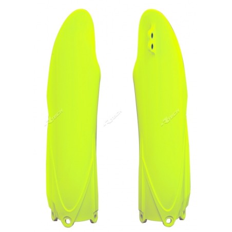 Protectores de horquilla RACETECH - amarillo fluorescente