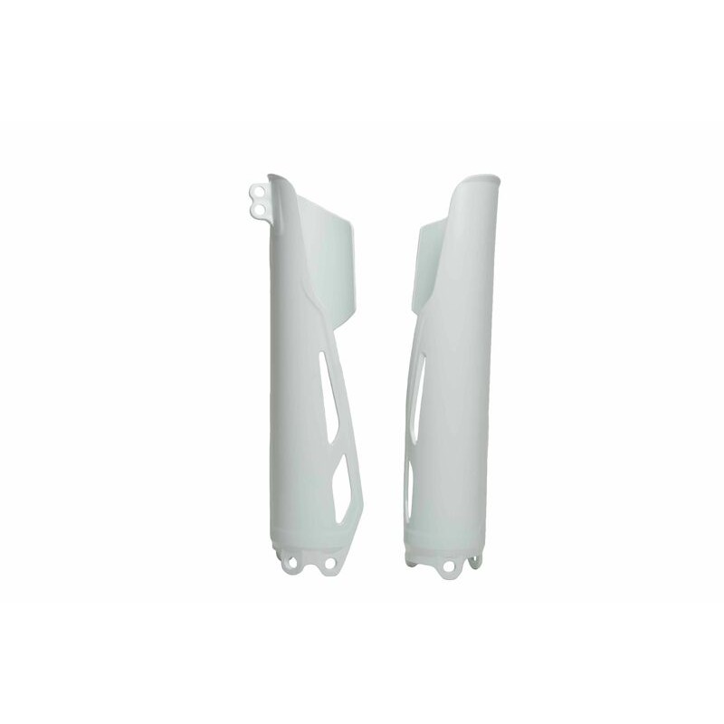 Protectores de horquilla RACETECH - blanco