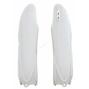Protectores de horquilla RACETECH - blanco
