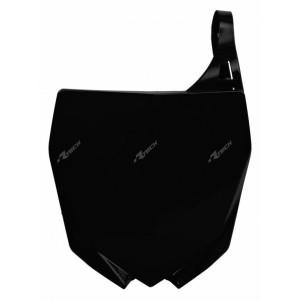 Portanúmeros delantero RACETECH Negro Yamaha