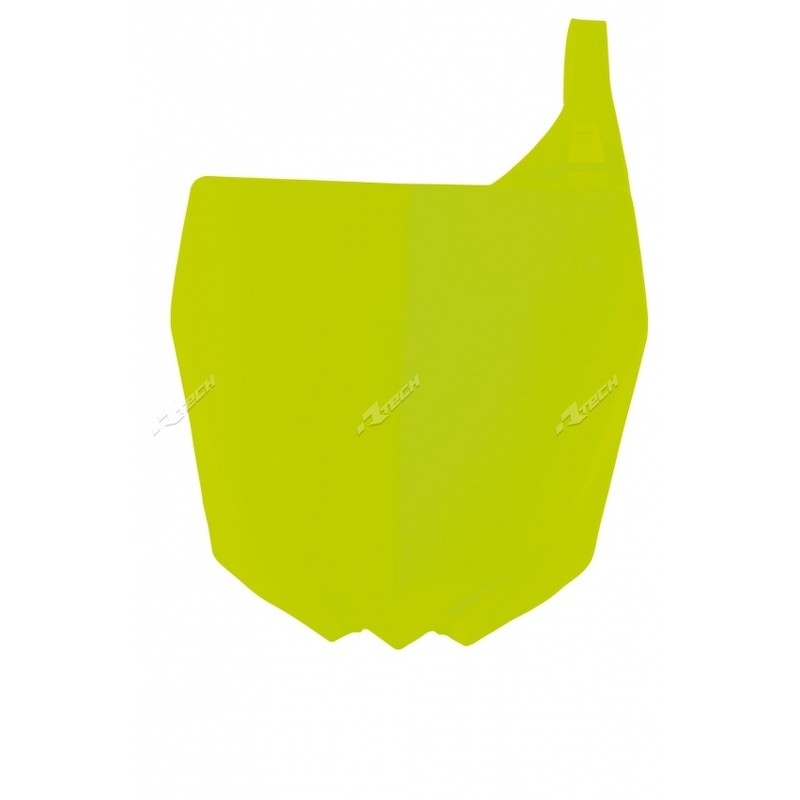Portanúmeros delantero RACETECH Amarillo Neón Yamaha YZ125 / 250 / ...