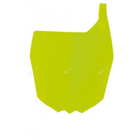 Portanúmeros delantero RACETECH Amarillo Neón Yamaha YZ125 / 250 / ...