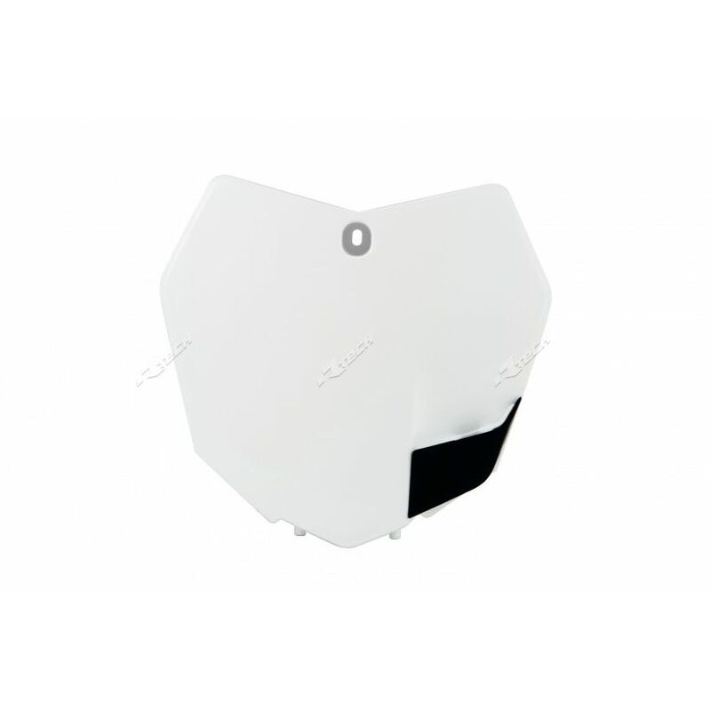 Portanúmeros delantero RACETECH Blanco KTM