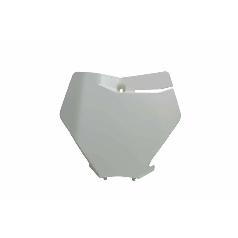 Portanúmeros delantero RACETECH Blanco KTM SX / SX-F