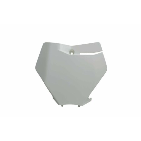 Portanúmeros delantero RACETECH Blanco KTM SX / SX-F