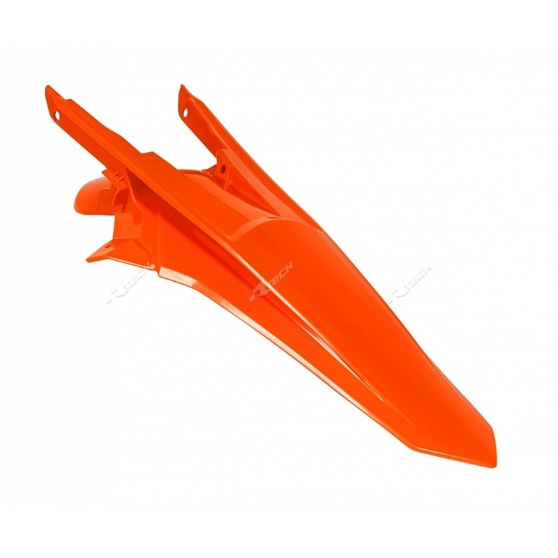 Guardabarros Trasero RACETECH Naranja Neón KTM