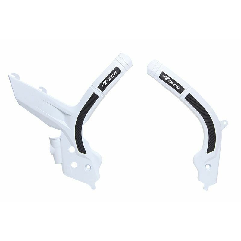 Protector de Chasis Bi-Material RACETECH Blanco / Negro
