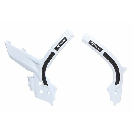 Protector de Chasis Bi-Material RACETECH Blanco / Negro