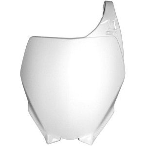 Portanúmeros delantero RACETECH Blanco Yamaha