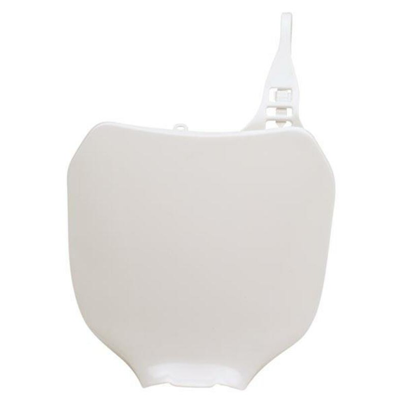 Portanúmeros delantero RACETECH Blanco Yamaha