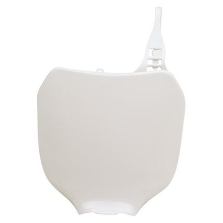 Portanúmeros delantero RACETECH Blanco Yamaha