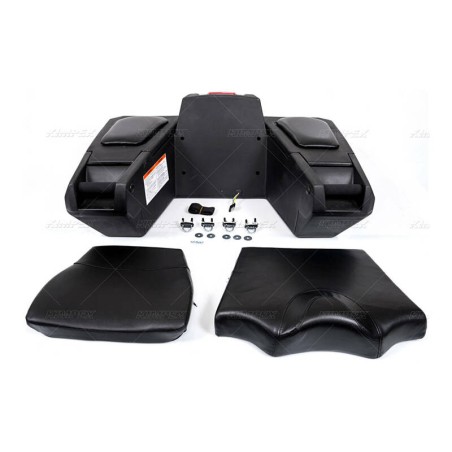 KIMPEX Deluxe Rear Cargo Box ATV Black 92L