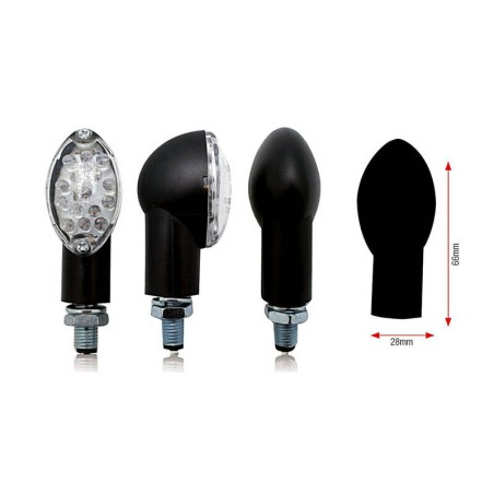 Juego de intermitentes LED BIHR Oval