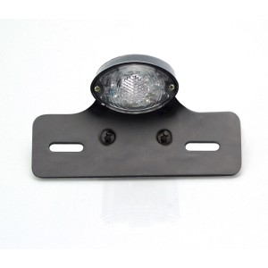 Piloto + soporte de matricula negro universal V PARTS