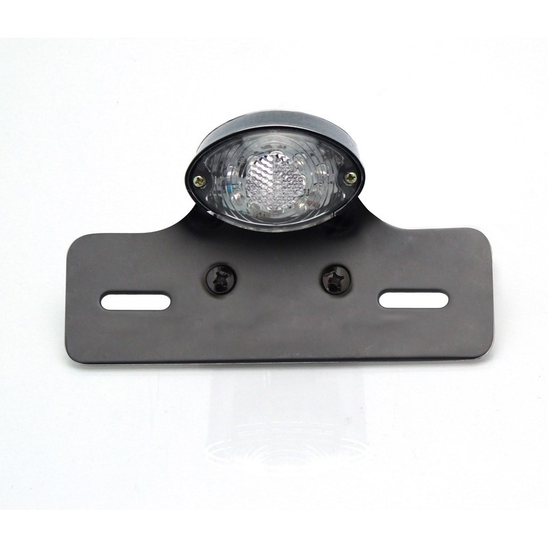 Piloto + soporte de matricula negro universal V PARTS