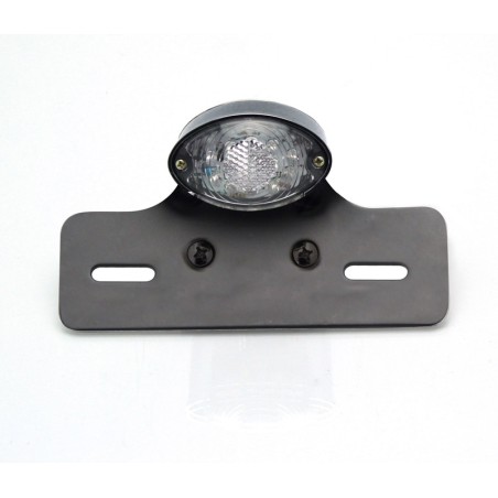 Piloto + soporte de matricula negro universal V PARTS