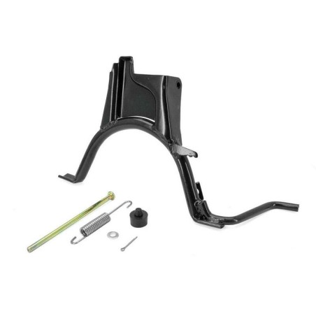 Caballete central V PARTS negro