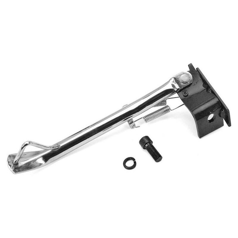 Caballete lateral V PARTS cromado