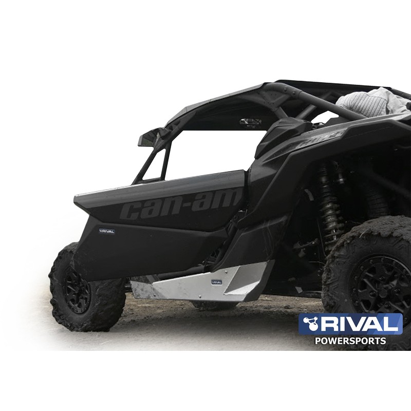 RIVAL Doors Lower Panels - Aluminium Can-Am Maverick X3
