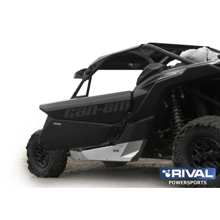RIVAL Doors Lower Panels - Aluminium Can-Am Maverick X3