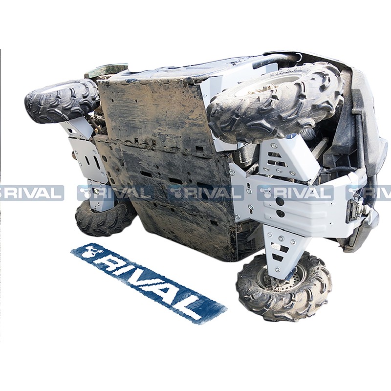 RIVAL Complete skid plate kit - Aluminium Yamaha Viking