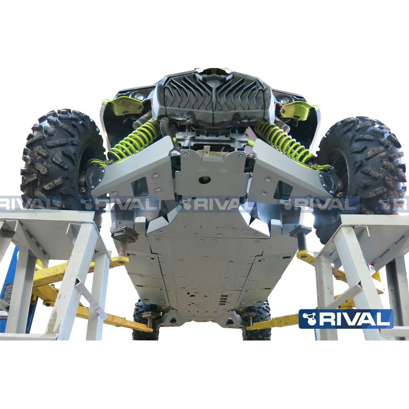 RIVAL Complete skid plate - Aluminium 4mm Can-Am Maverick