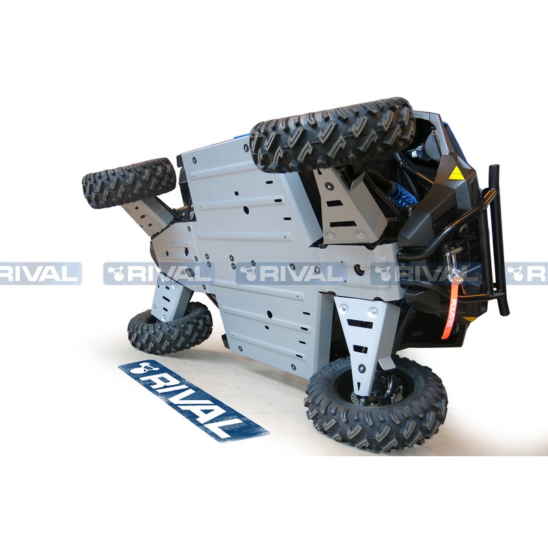 RIVAL Complete skid plate kit - Aluminium Polaris General