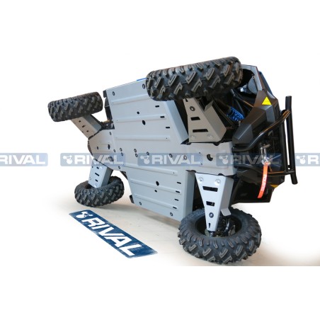 RIVAL Complete skid plate kit - Aluminium Polaris General