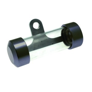 CYLINDRICAL INSURANCE LABEL HOLDER OXFORD GREY TITANIUM