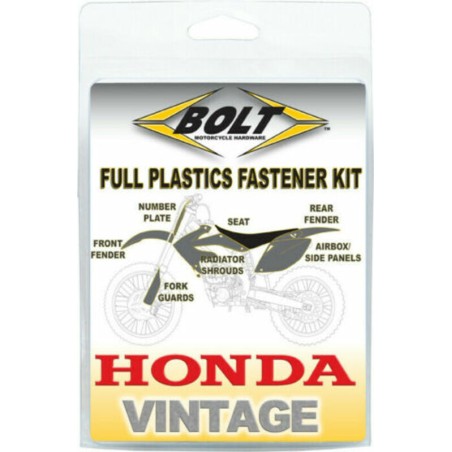 Kit Tornillería de Plásticos BOLT Honda CR125R