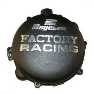 Tapa de embrague BOYESEN Factory Racing Negra KTM EXC 250 / 300