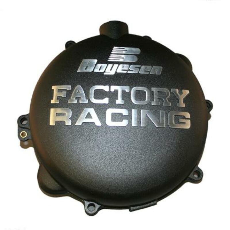 Tapa de embrague BOYESEN Factory Racing Negra KTM EXC 250 / 300