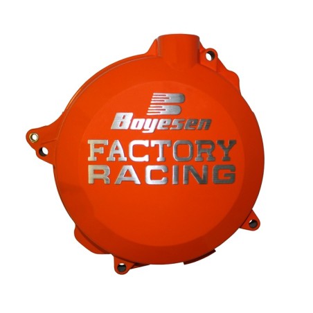 Tapa de embrague BOYESEN Factory Racing Naranja KTM EXC125 / 200