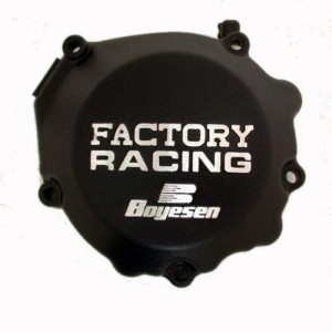 Tapa de encendido BOYESEN Factory Racing Negra