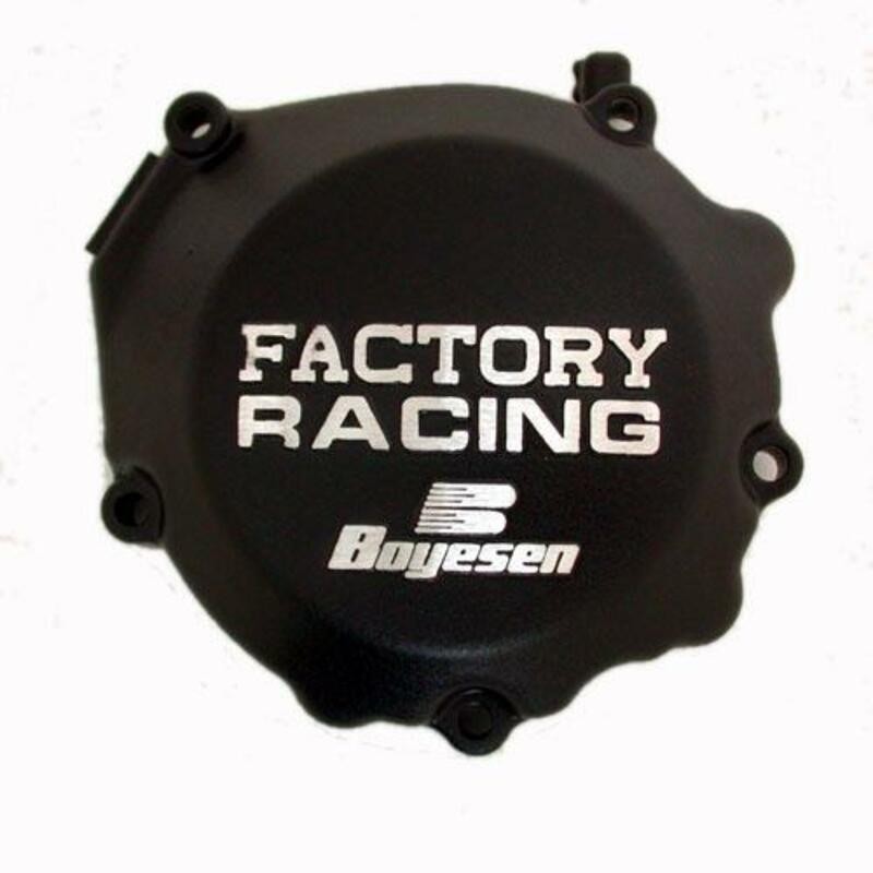 Tapa de encendido BOYESEN Factory Racing Negra