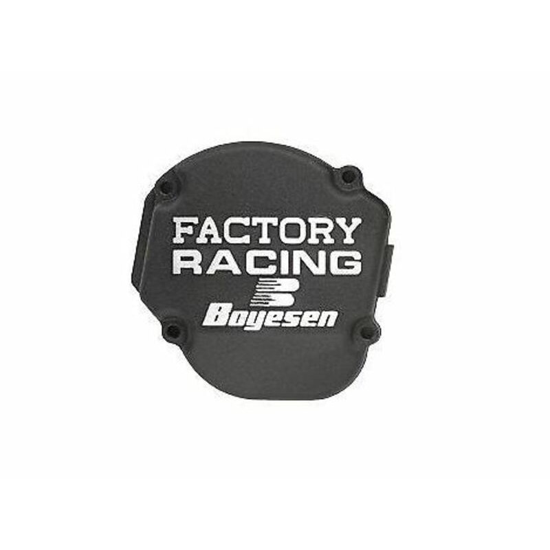 Tapa de encendido BOYESEN Factory Racing Negra Yamaha YZ125