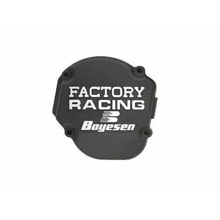 Tapa de encendido BOYESEN Factory Racing Negra Husqvarna TC / TE125