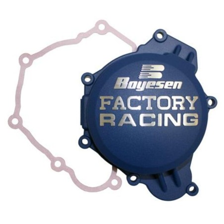 Tapa de encendido BOYESEN Factory Racing Azul Yamaha YZ65