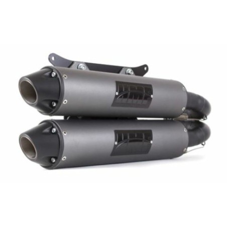 HMF Performance Series Silencer -Brushed Stainless Steel Stainless ...