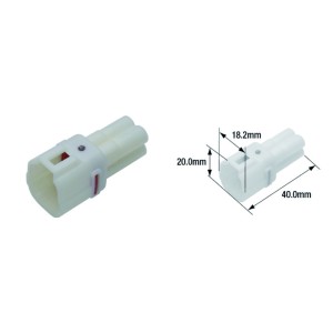 Conector hembra hermético TOURMAX tipo 090 (FRS)