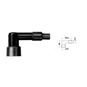 Pipa Bujía NGK LB05FP