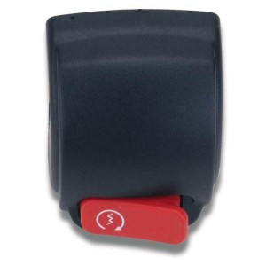 Botonera derecha color negro BOOSTER, BW'S R '04 con arranque