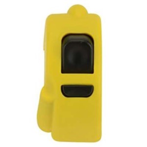 Botón on/off Domino 5D amarillo 0412AB.5D