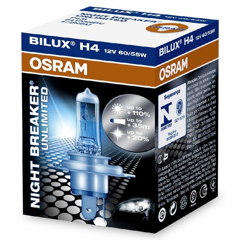 Lámpara OSRAM H4 Night Breaker Laser